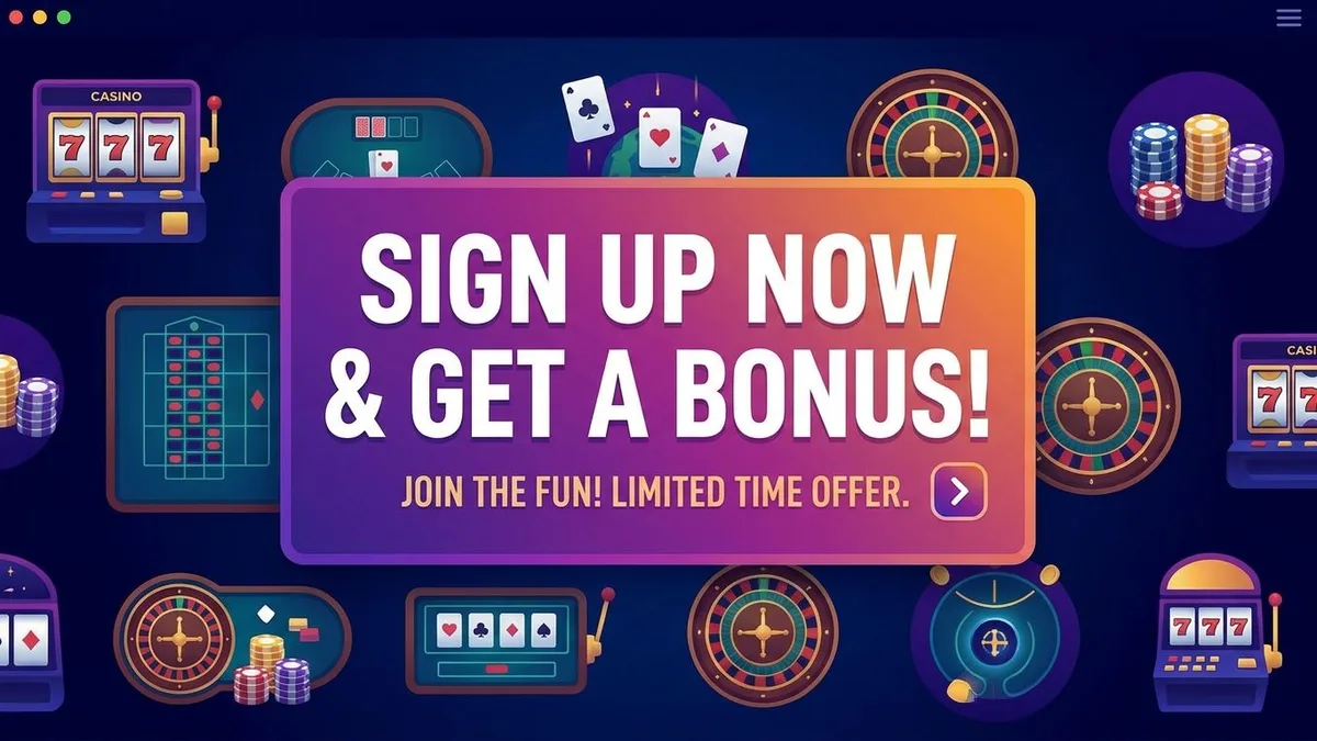 Sign Up With Bonus